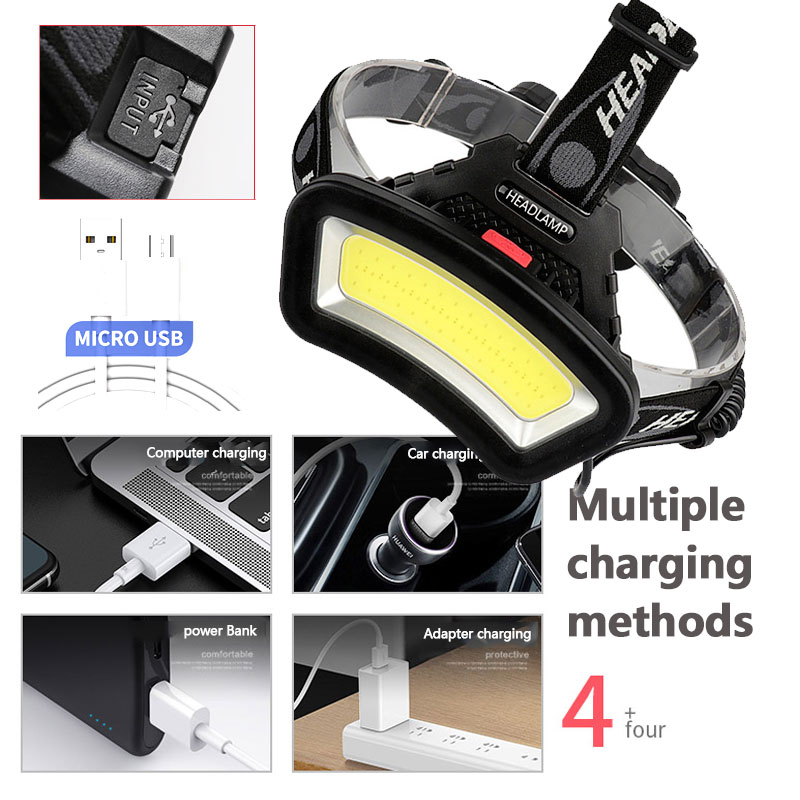 COB LED Headlamp USB Rechargea - đánh giá và giá Outdoor Adventure Zone