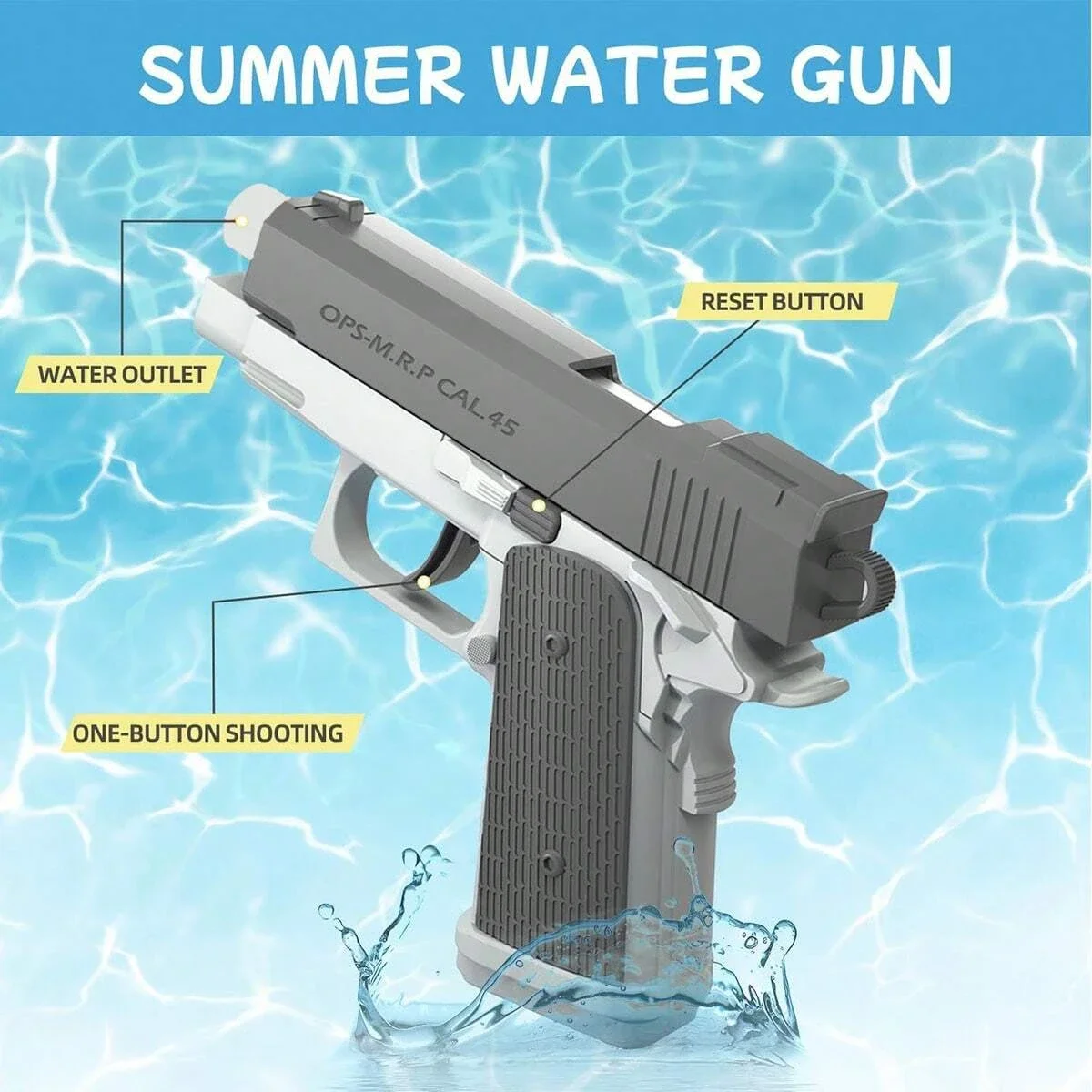 Toy Water Guns Pistol Toy Squi - đánh giá và giá Outdoor Adventure Games