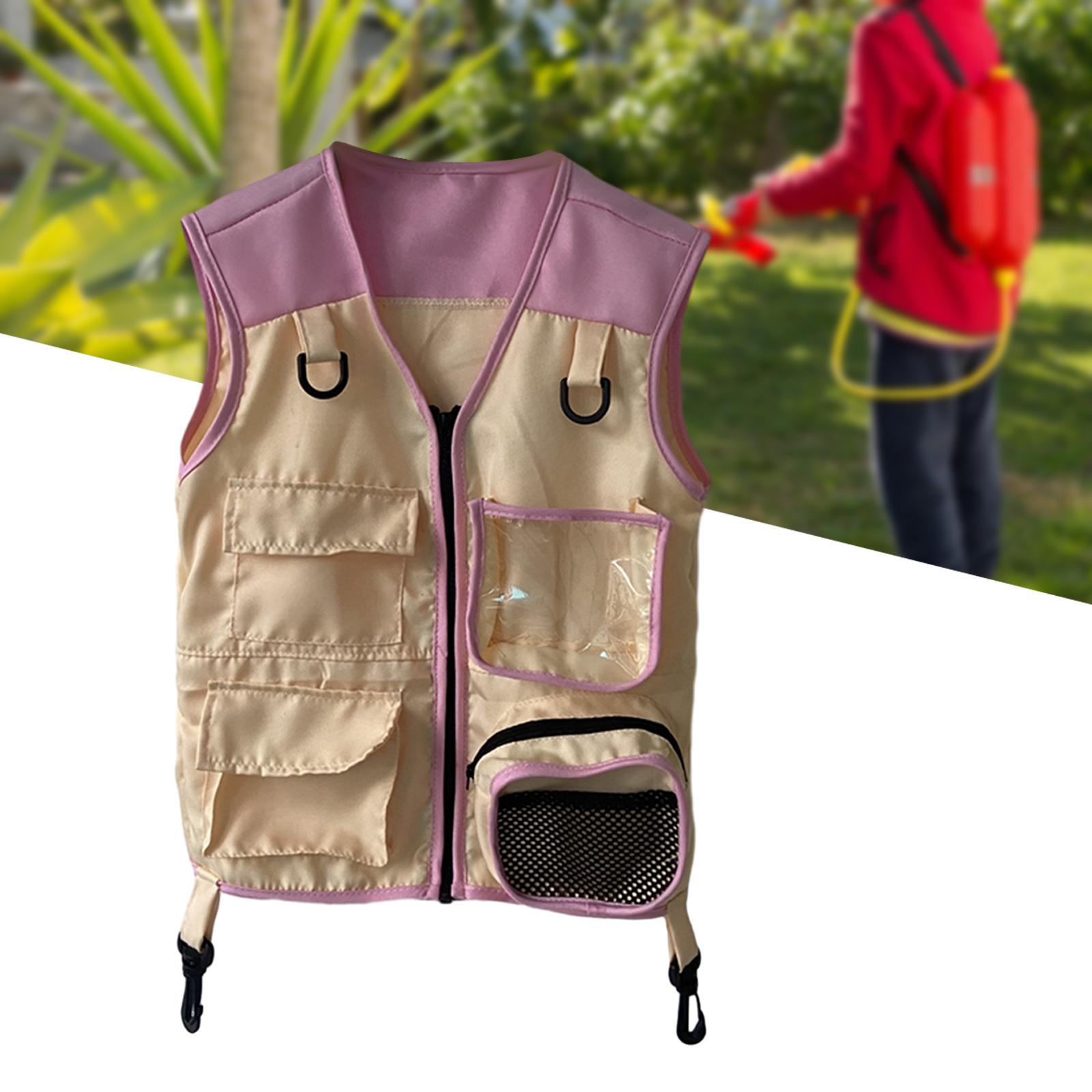 Kids Jungle Vest Costume with  - đánh giá và giá Outdoor Adventure Girls