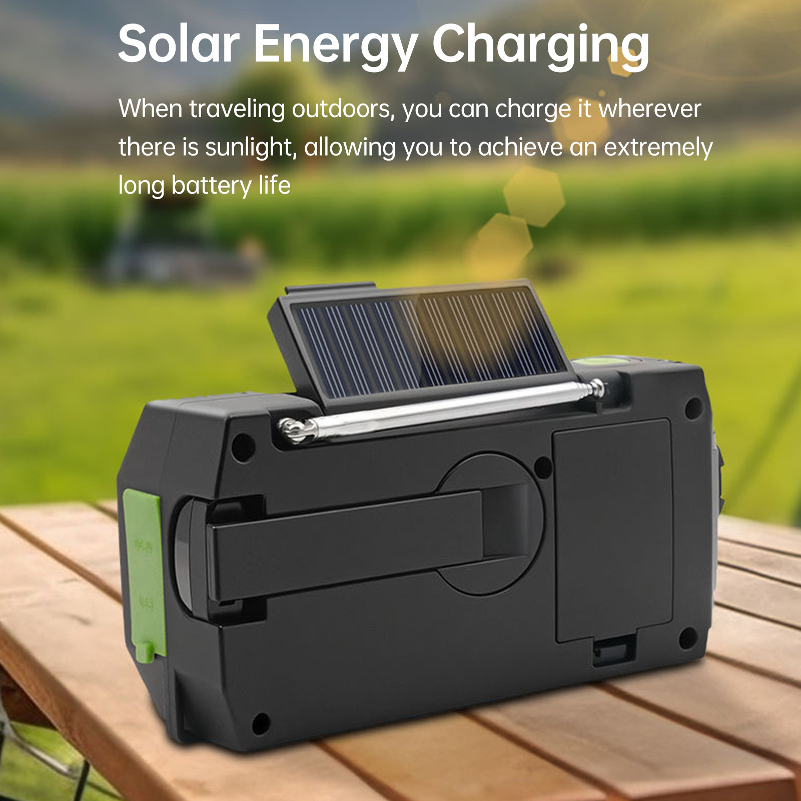 Hand Crank Emergency Radio Sol - đánh giá và giá Emergency Radio Solar