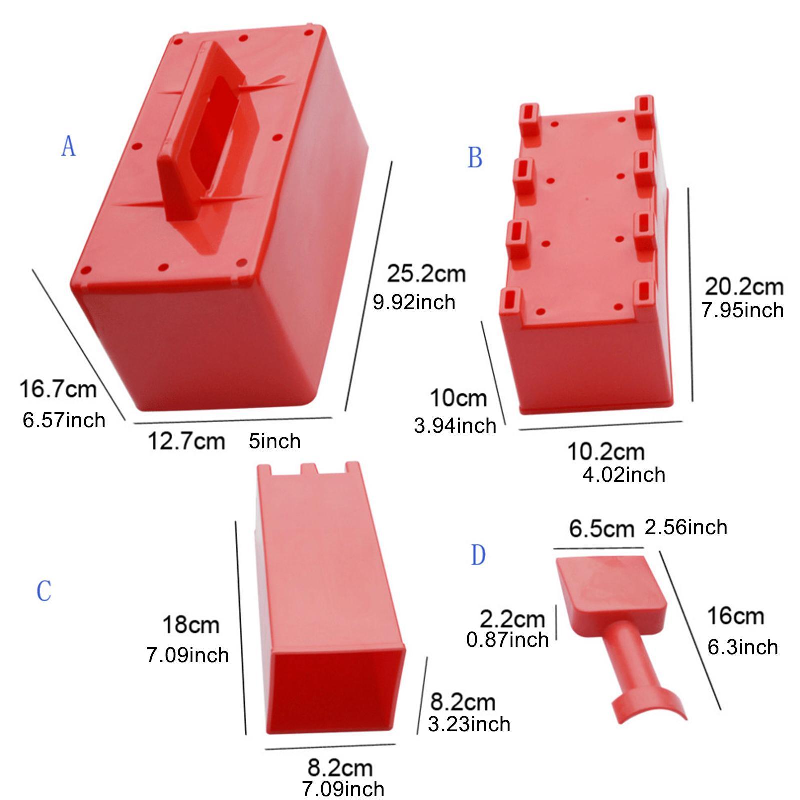4 Pieces Sand Castle Mould Out - đánh giá và giá Outdoor Adventure Girls