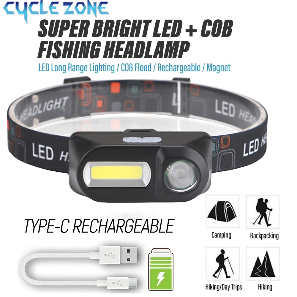 XPE+COB Mini Headlight Recharg - đánh giá và giá Outdoor Adventure Zone