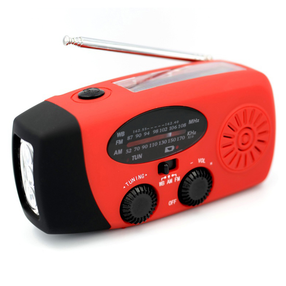 Portable Hand Radio Solar Cran - đánh giá và giá Emergency Radio Solar