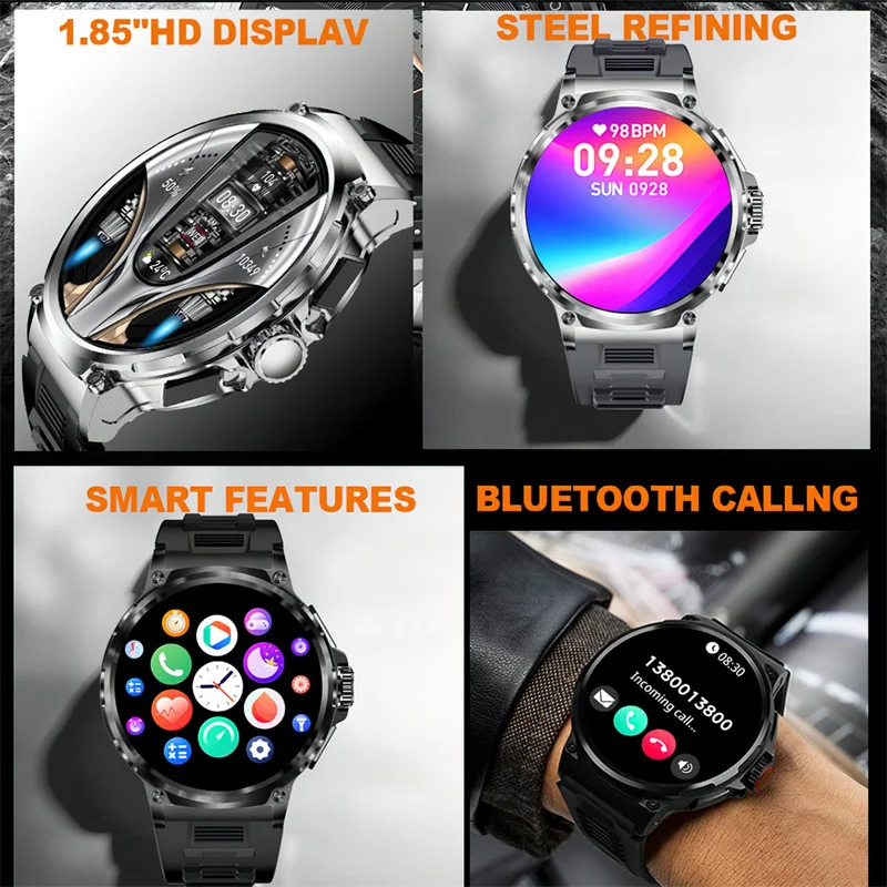 Hot Men Smart Watch 710mAh Out - đánh giá và giá Outdoor Adventure Zone