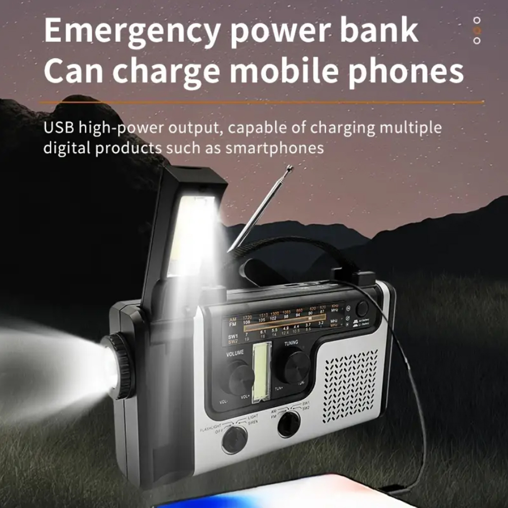 Portable Emergency Solar Power - đánh giá và giá Emergency Radio Solar