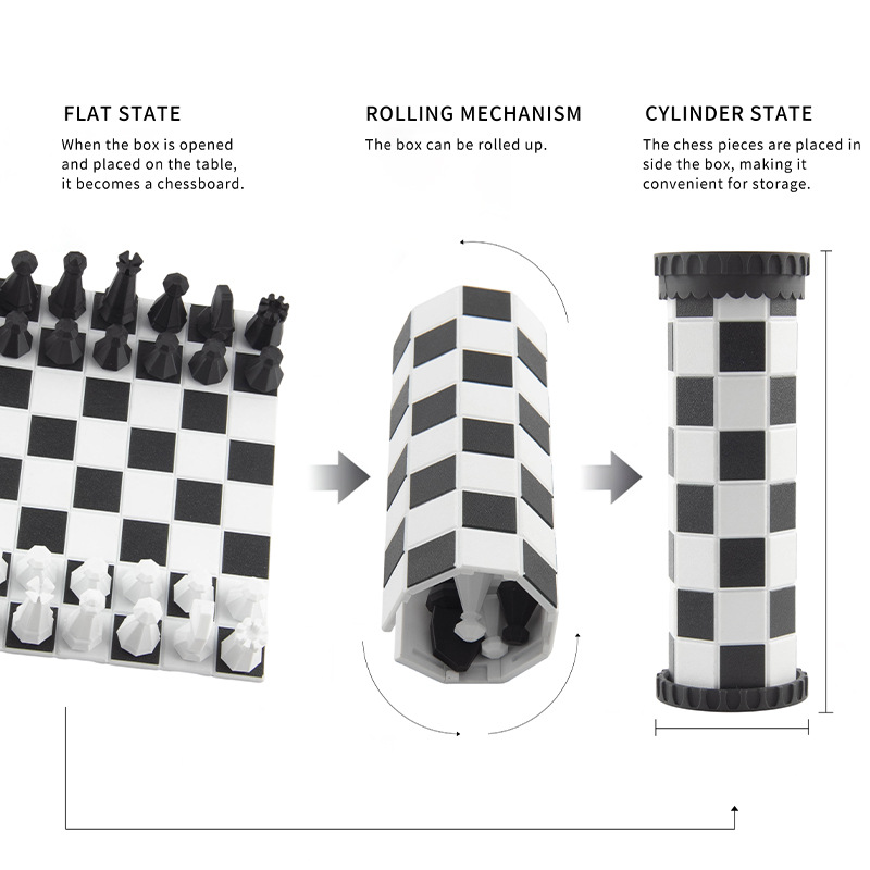 2 in 1 Portable Chess Game Set - đánh giá và giá Outdoor Adventure Games