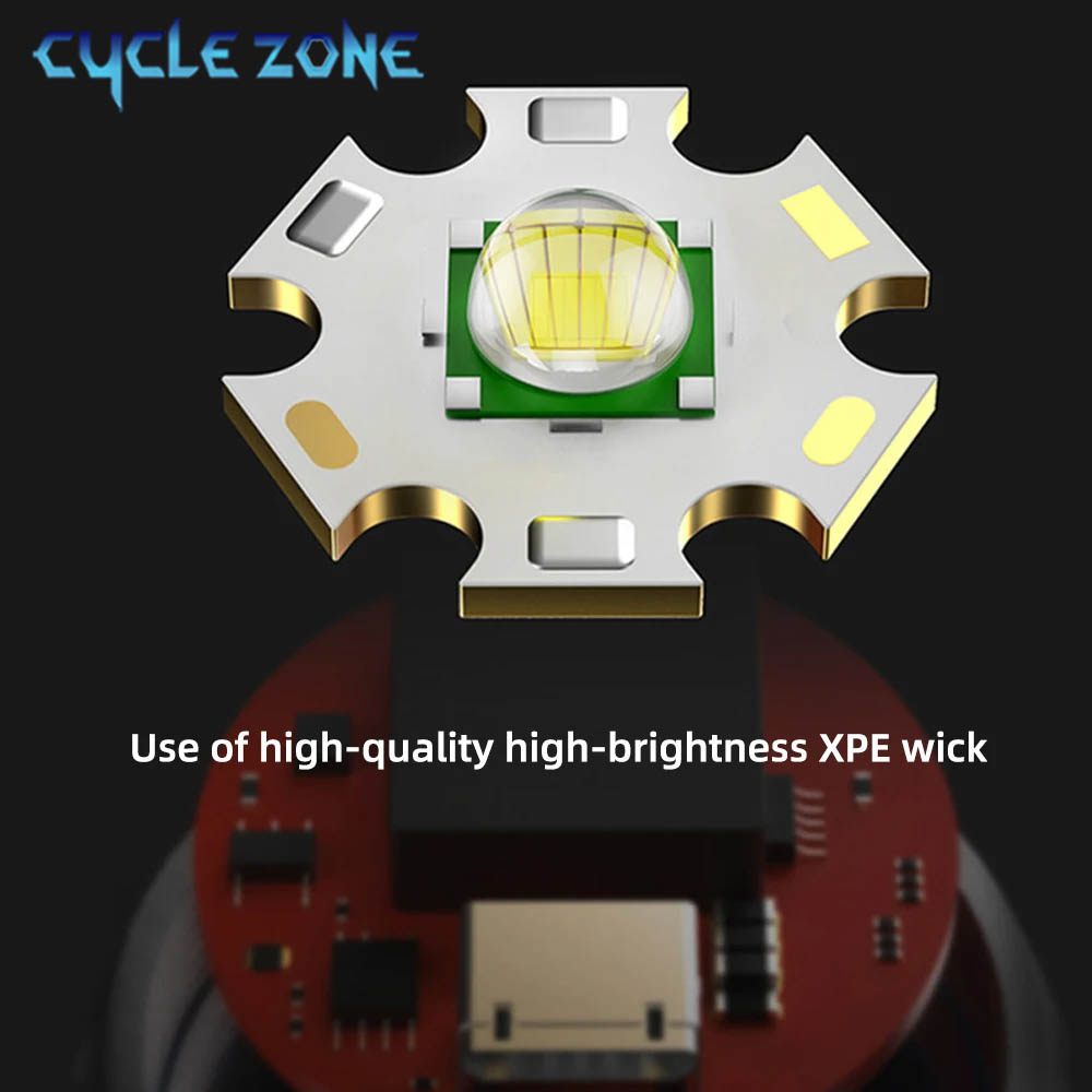 Portable LED Flashlight USB Re - đánh giá và giá Outdoor Adventure Zone